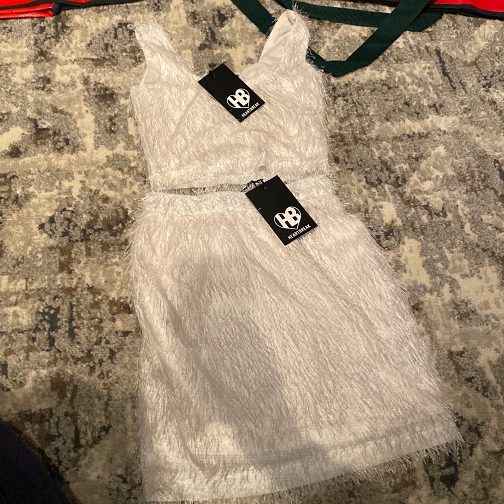 Cream two piece set